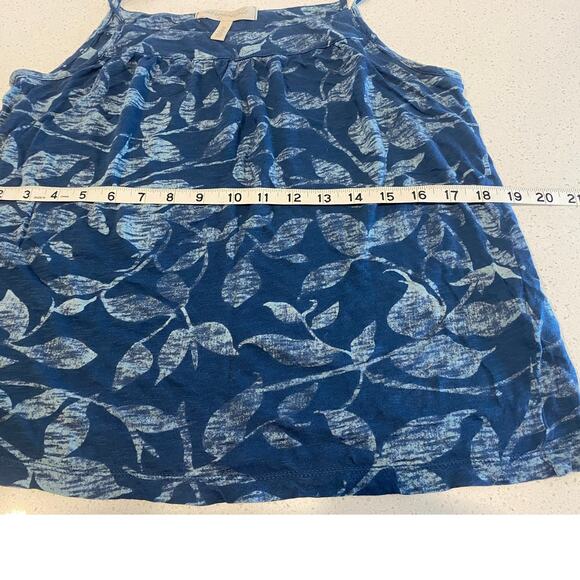 AEROPOSTALE Dark Floral camisole Blue Size M - Picture 4 of 4